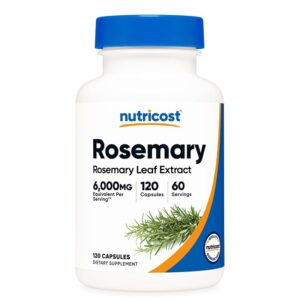 Розмарин (лист) – За възстановяване след натоварване, 150 mg, 120 капсули