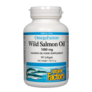 Wild Salmon Oil / Дива сьомга (масло) 1000 mg х 90 софтгел капсули