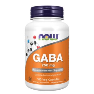 GABA – Спокойствие, релакс и емоционален баланс, 750 mg, 100 капсули