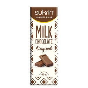 Млечен шоколад без захар – неустоим вкус с по-малко въглехидрати, 40 g