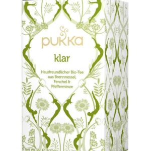 Билков чай с копър, коприва, мента, глухарче, женско биле и алое вера Био - Pukka, 20 филтърни пакетчета