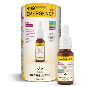 Нервно напрежение и страх – при спешни случаи - Цветни есенции на д-р Бах N°39 + витамини В5, В12 и С - Капки, 20 ml