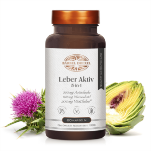 Черен дроб и жлъчен мехур - Детокс формула с билки, витамини и минерали, 60 капсули