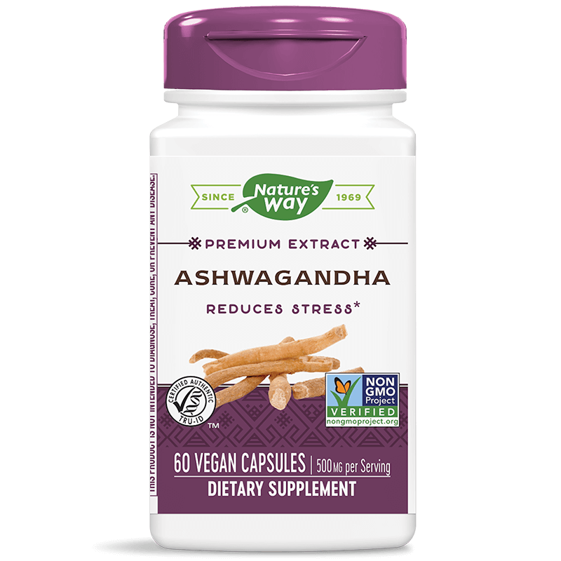 Ашваганда премиум – мощен адаптоген срещу стрес, 500 mg, 60 капсули - Image 2