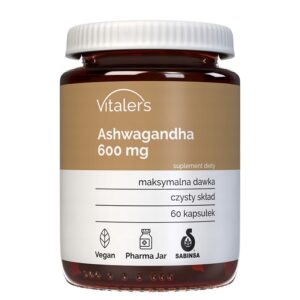 Ашваганда – Срещу стрес, тревожност и нервно напрежение, 600 mg, 60 капсули