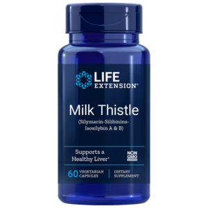 Milk Thistle (Silymarin-Silibinins-Isosilybin A & B) / Екстракт от бял трън, 60 капсули