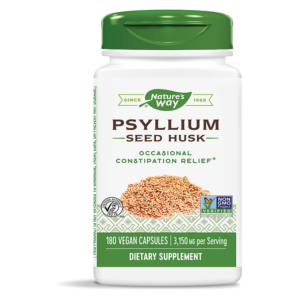 Хуск (теснолист живовляк) - При запек и подут корем, 525 mg х 180 капсули