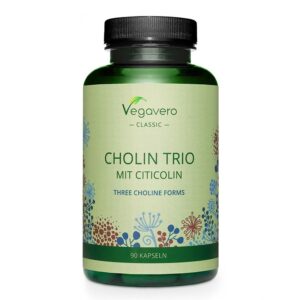 Мозъчна функция - Холин, Цитиколин и Фосфатидилхолин, 90 капсули