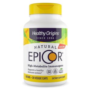 Ферментирали дрожди EpiCor® – Имунитет и здравословна чревна флора, 500 mg, 30 капсули