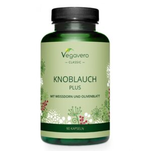 Здраво сърце - Черен чесън + глог и листа от маслина, 90 капсули 5.5x8h