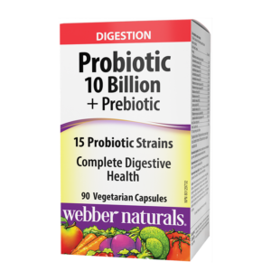 Пробиотик 10 млрд. активни пробиотици, 15 щама формула + Пребиотици, 90 капсули