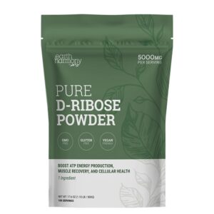 D-Рибоза – Енергия за сърцето и мускулите, 5000 mg х 500 g прах
