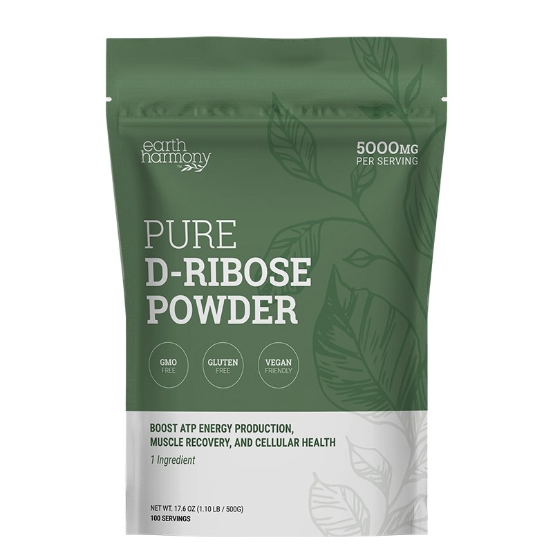 D-Рибоза – Енергия за сърцето и мускулите, 5000 mg х 500 g прах