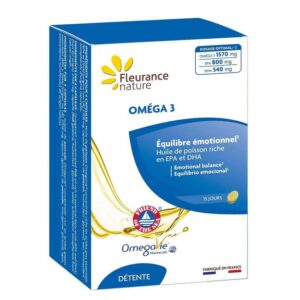 Сърдечно- съдова и мозъчна функция - Омега 3, 392.5 mg (EPA 200 mg/ DHA 100 mg) х 60 капсули