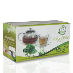 Билков чай Гинко билоба – Памет, концентрация и кръвообращение, 25 пакетчета