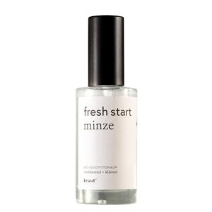 Флорална вода с масло от мента за лице - Хидролат с антибактериален и охлаждащ ефект, 50 ml, спрей