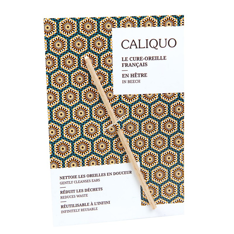 Уред за почистване на уши от букова дървесина, 1 бр.