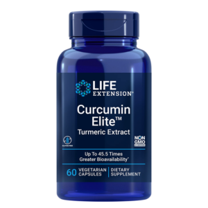 Имунна и сърдечна функция - Куркума екстракт Curcumin Elite ™, 500 mg х 60 капсули