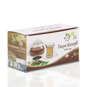 Билков чай с канела и карамфил, 25 филтърни пакетчета