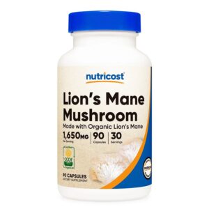 Нервна и мозъчна функция - Лъвска грива - Lion's Mane, 90 капсули