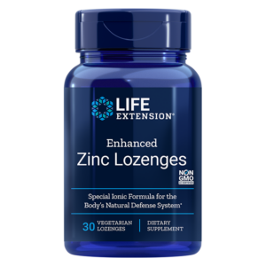 Enhanced Zinc Lozenges/ Цинк х 30 таблетки за смучене
