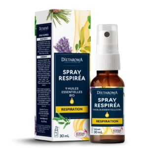 Спрей за дихателната система с 9 вида етерични масла, 30 ml