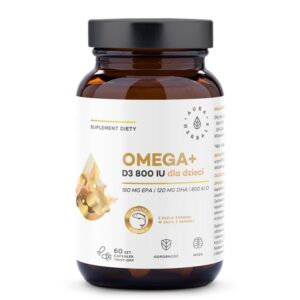 Грижа за мозъка и костите - Омега-3 500 mg + Витамин D3 800 IU, 60 капсули