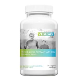 Грижа за ставите - Екстракт от босвелия Vitabey Med, 120 таблетки