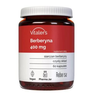 Берберин – Контрол на кръвната захар и апетита, 400 mg, 60 капсули