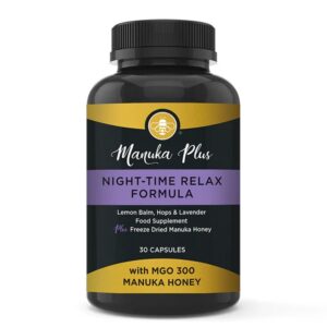 Формула за сън и релакс с мед от Манука, 30 капсули