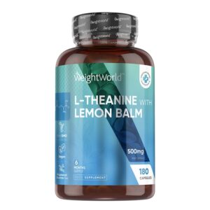 L-Теанин 400 mg + Маточина 100 mg – Спокойствие и концентрация, 180 капсули