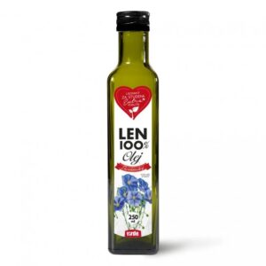 Ленено масло + Витамин E – За нормален холестерол и клетъчна защита, 250 ml