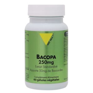 Мозъчна функция и стрес контрол - Бакопа мониери (брахми), 250 mg х 60 капсули