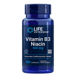 Сърдечно-съдова система - Витамин В3 (ниацин), 500 mg х 100 капсули