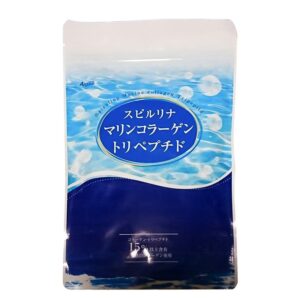 Японска Спирулина + Рибни пептиди и Витамин С - Подпомага ставите и кожата, 800 таблетки