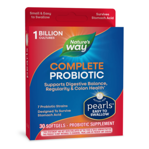 Пърлс® Пробиотик Complete - Добро храносмилане и стомашно-чревен баланс,1 млрд. активни пробиотици, 30 софтгел капсули