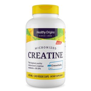 Креатин монохидрат (микронизиран) – Мускулна сила и енергия, 2500 mg, 240 капсули