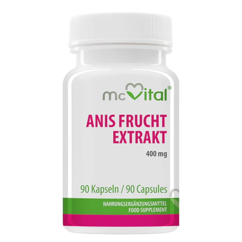 Храносмилателна система - Aнасон (екстракт от плод), 90 капсули