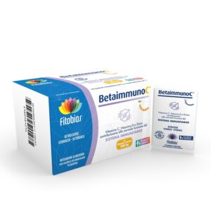 Betaimmuno C - Витамин C 1000 mg + Бета-глюкани + Астрагал – Интензивна защита на имунитета, 14 сашета