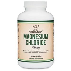 Магнезий хлорид – мускулна, сърдечна и мозъчна функция, 60 mg, 180 капсули за 3 месеца прием