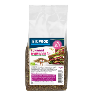 Натрошено ленено семе, БИО, 250 g