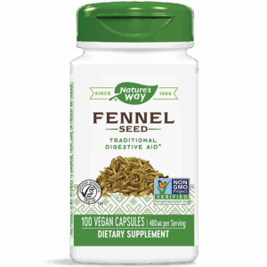 Копър (семена) - За добро храносмилане, 480 mg, 100 капсули