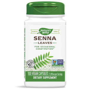 Сена - при запек и токсини в червата - Детоксикация на стомашно-чревния тракт, 450 mg, 100 капсули