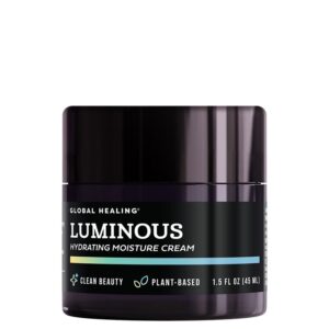 Озаряващ крем за лице с растителни масла и екстракти - Luminous, 45 ml