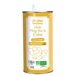 Рапично масло БИО (студено пресовано) – За салати и студени ястия, 500 ml