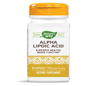 Алфа-липоева киселина - При диабет и диабетна полиневропатия, 200 mg, 60 капсули