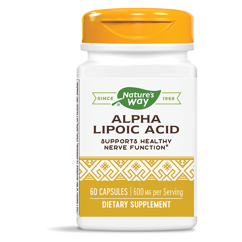 Алфа-липоева киселина - При диабет и диабетна полиневропатия, 200 mg, 60 капсули