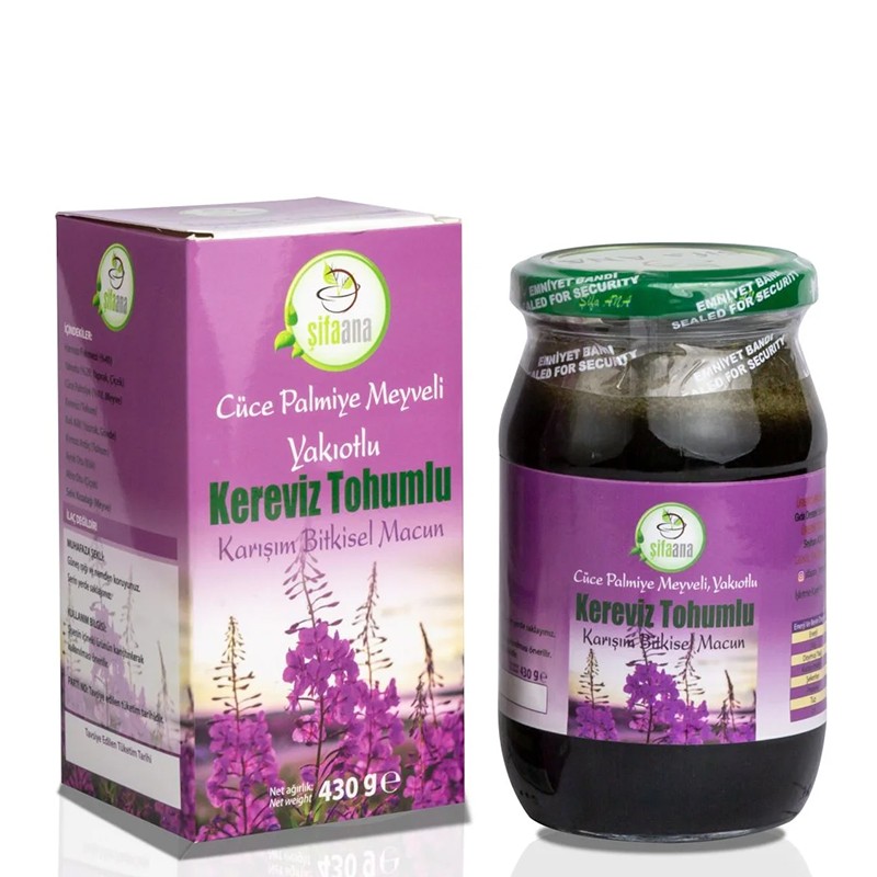 Билкова паста със сао палмето , върбовка и целина – За простатата и отделителната система, 430 g