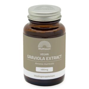 Гравиола (екстракт от плод) - Антиоксидантна защита и клетъчен баланс, 480 mg х 60 капсули