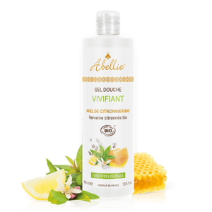 Освежаващ душ гел за тяло, с лимон, мед, лимонена вербена, 400 ml